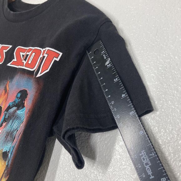 Travis Scott Shirt Mens S Graphic Flames Rap Hip Hop Concert Tour Tee Rapper - Picture 6 of 7